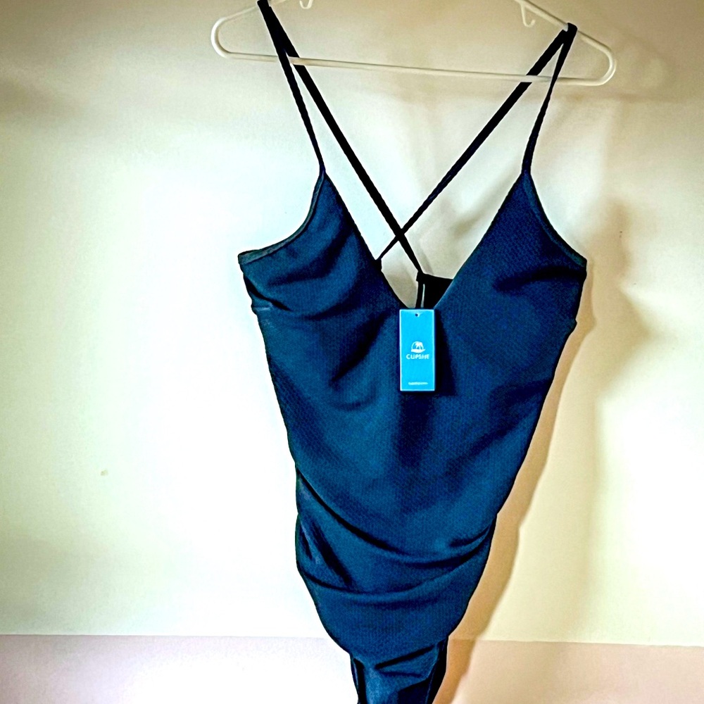 Cupshe black tank swimsuit
